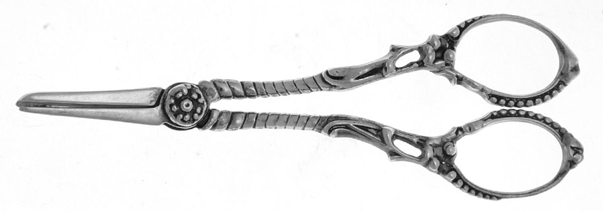 Sterling Flatware Grape Shears with Hollow Handle by Dunkirk Silversmiths-1