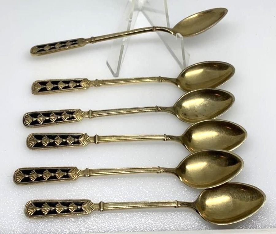 DDA18 (Sterling) Demitasse Spoon by David Andersen-1