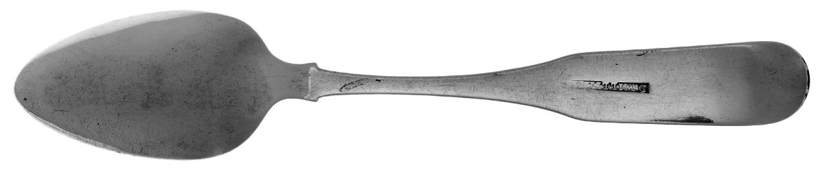 Coin Silver Flatware Teaspoon by Deodat Williams-2