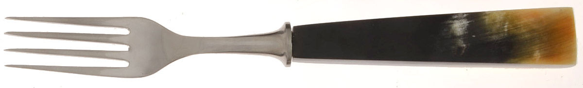 Natural Horn (Stainless) Individual Salad Fork by De Renaudin-1