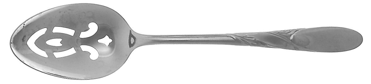 Brooklea (Stainless) Pierced Tablespoon (Serving Spoon) by Empire Crafts-1