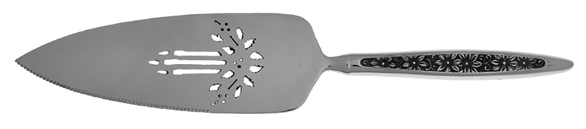 Nicole (Stainless) Pierced Holiday Pie Server Stainless Blade HC by Ekco Home Products-1