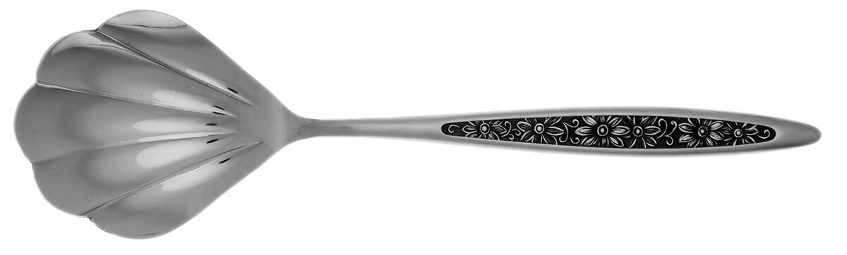 Nicole (Stainless) Sugar Shell Spoon by Ekco Home Products-1