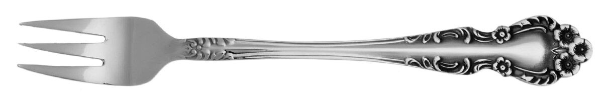 Beaumont (Stainless) Cocktail/Seafood Fork by Ekco Silver-1
