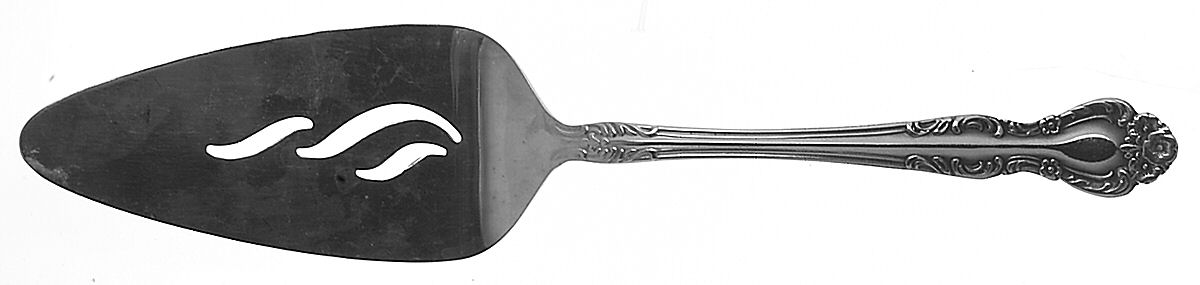 Beaumont (Stainless) Pierced All Stainless Pie Server by Ekco Silver-1