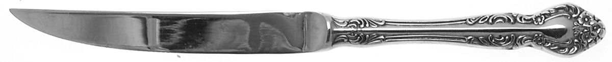 Beaumont (Stainless) Individual Steak Knife Hollow Handle by Ekco Silver-1