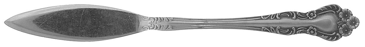 Beaumont (Stainless) Flat Handle Master Butter Knife by Ekco Silver-1