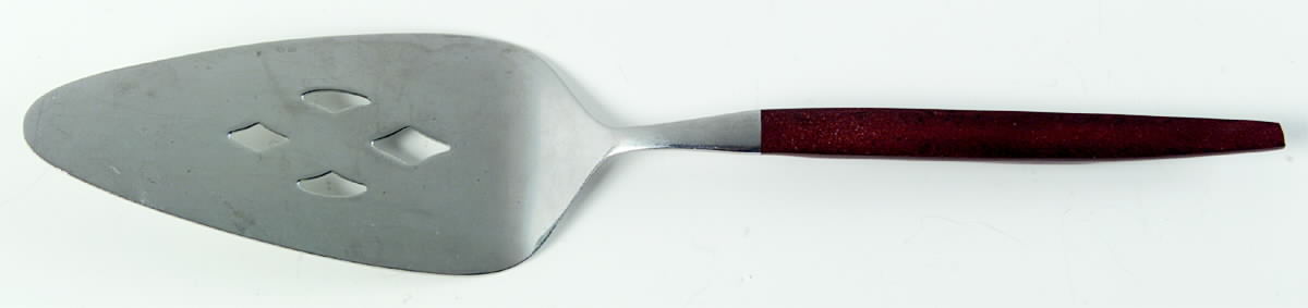 Canoe Muffin (Stainless) Pie Server with Stainless Blade by Ekco Silver-1