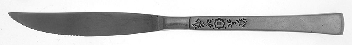 Cantina (Stainless) Individual Steak Knife Hollow Handle by Ekco Silver-1