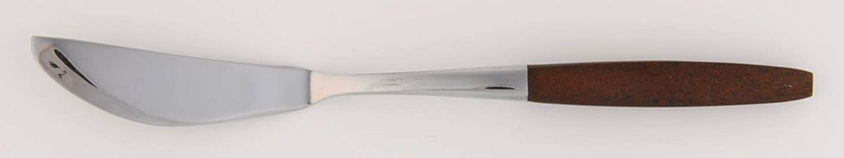 Canoe (Stainless) Flat Handle Master Butter Knife by Ekco Silver-1