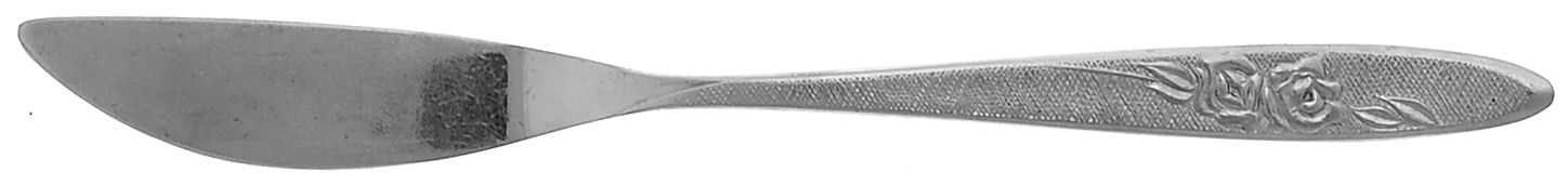 Carolyn (Stainless) Flat Handle Master Butter Knife by Ekco Silver-1