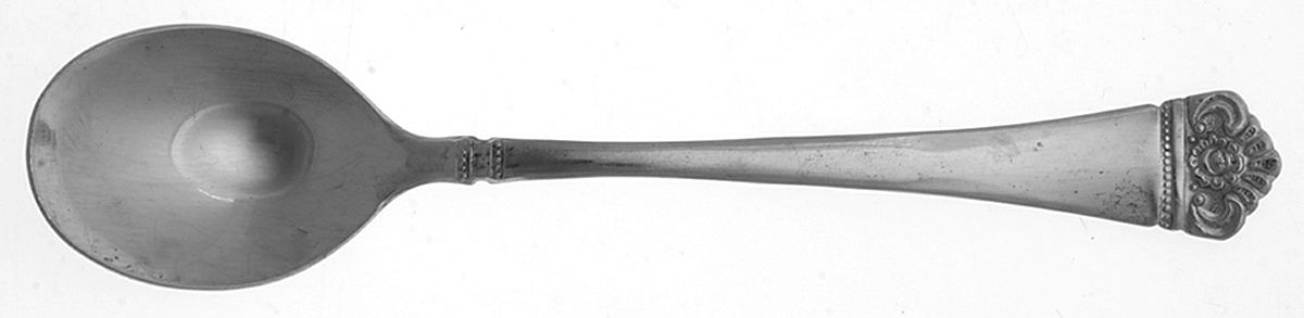 Classic Crest (Stainless) Sugar Spoon by Ekco Silver-1