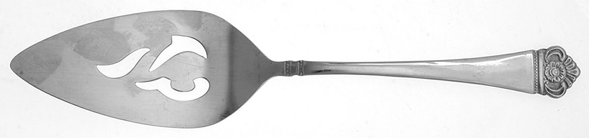 Classic Crest (Stainless) Pierced All Stainless Pie Server by Ekco Silver-1