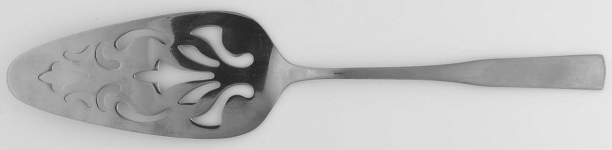 Concord Bridge (Stainless) Pierced All Stainless Pie Server by Ekco Silver-1