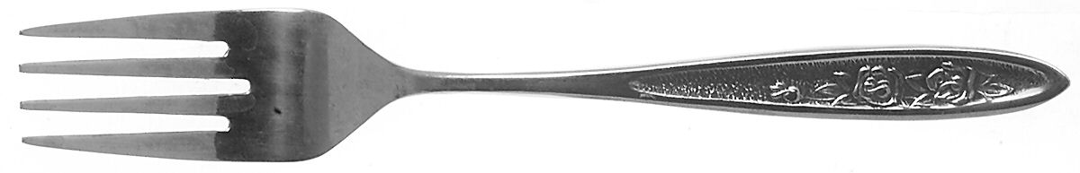 Country Garden (Stainless) Individual Salad Fork by Ekco Silver-1