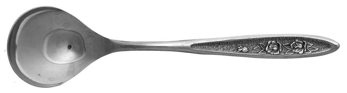 Country Garden (Stainless) Sugar Spoon by Ekco Silver-1