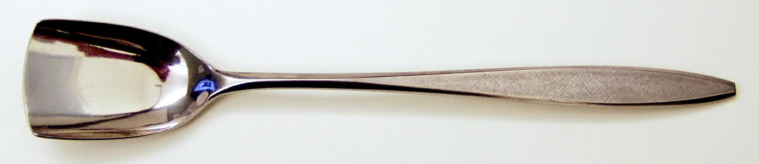 Corsair (Stainless) Solid Bon Bon Spoon by Ekco Silver-1