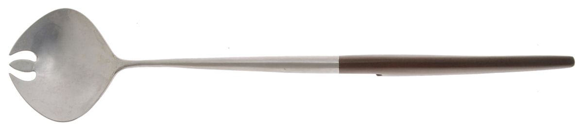 EKS10 (STAINLESS) Solid Salad Serving Fork by Ekco Silver-1