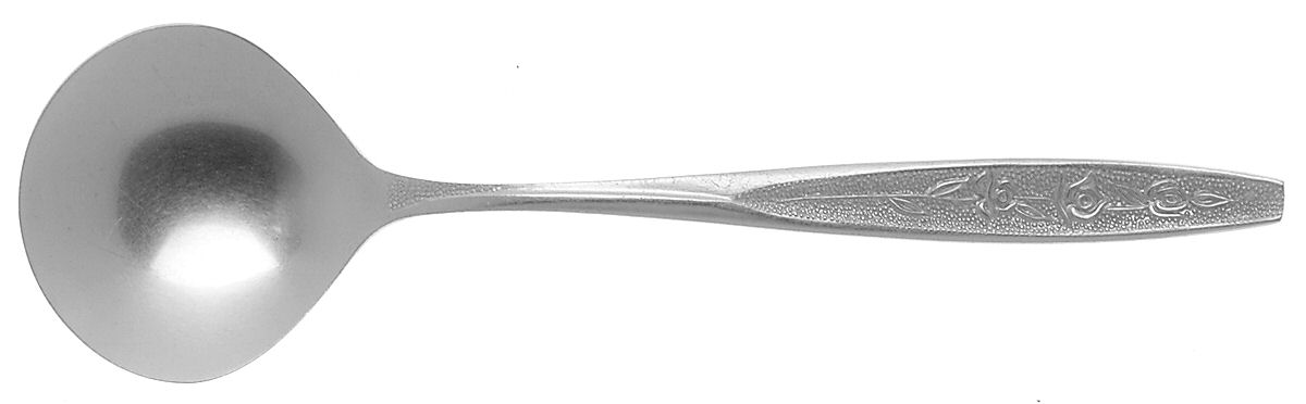 Rose Cotillion (Stainless) Sugar Spoon by Ekco Silver-1