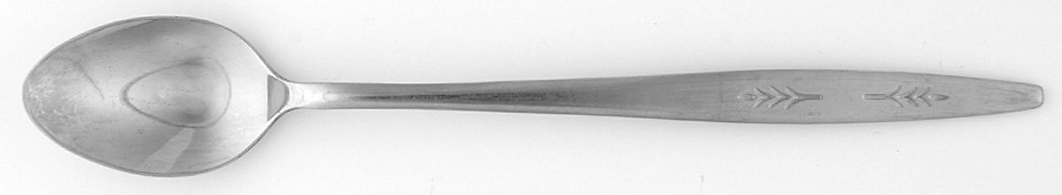 EKS21 (STAINLESS) Iced Tea Spoon by Ekco Silver-1