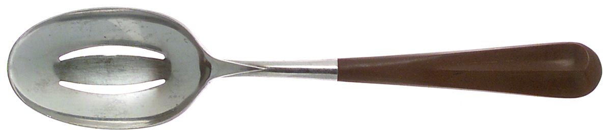 EKS28 (STAINLESS) Pierced Tablespoon (Serving Spoon) by Ekco Silver-1