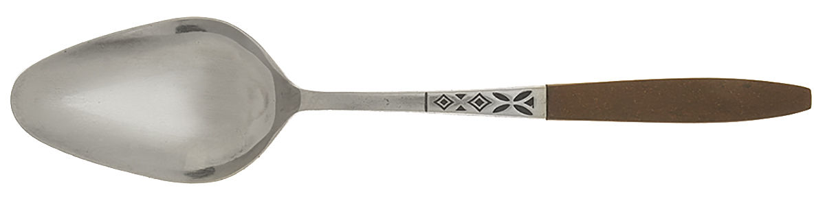 EKS5 (STAINLESS) Oval Place Soup Spoon by Ekco Silver-1