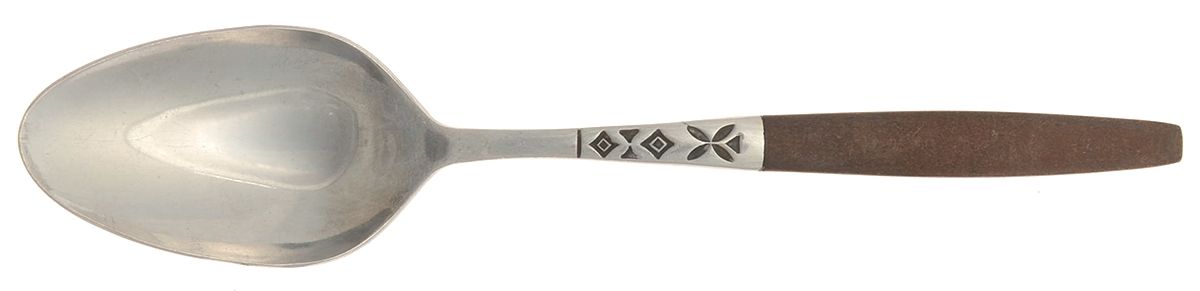 EKS5 (STAINLESS) Place/Oval Soup Spoon by Ekco Silver-1