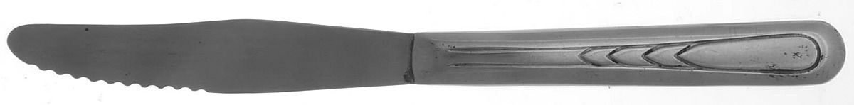 EKS7 (STAINLESS) Modern Solid Knife by Ekco Silver-1