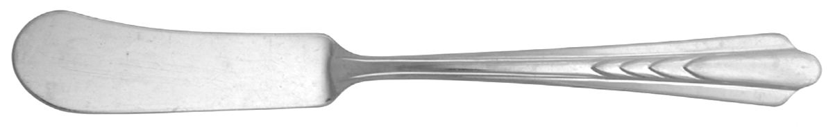 EKS7 (STAINLESS) Flat Handle Master Butter Knife by Ekco Silver-1