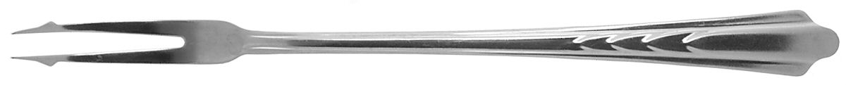 EKS7 (STAINLESS) Long Handle Pickle/Olive Fork by Ekco Silver-1