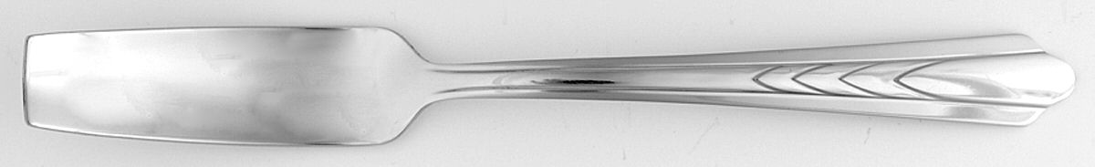 EKS7 (STAINLESS) Solid Corn Butterer by Ekco Silver-1