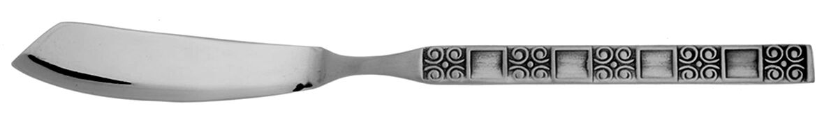 Esteban (Stainless) Flat Handle Master Butter Knife by Ekco Silver-1