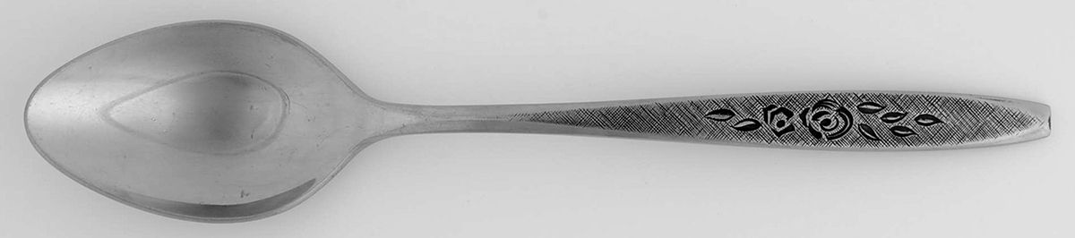 Exodus (Stainless) Place/Oval Soup Spoon by Ekco Silver-1