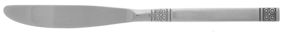 Gemini (Stainless, Scrolls) Modern Solid Knife by Ekco Silver-1