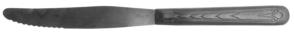 Kenilworth (Stainless) Modern Solid Knife by Ekco Silver-1