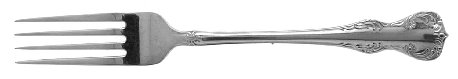 Lady Charlotte (Stainless) Fork by Ekco Silver-1