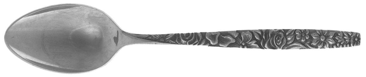 Las Palmas (Stainless) Teaspoon by Ekco Silver-1