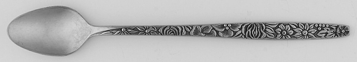 Las Palmas (Stainless) Iced Tea Spoon by Ekco Silver-1