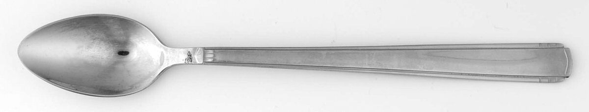 Lady Wilhelmina (Stainless) Iced Tea Spoon by Ekco Silver-1