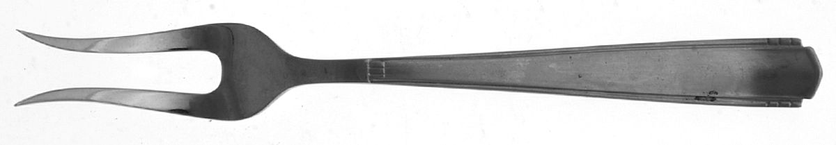 Lady Wilhelmina (Stainless) Short Handle Pickle/Olive Fork by Ekco Silver-1