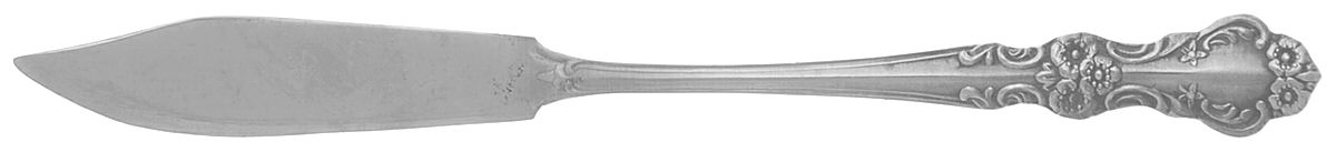 Mary Graham (Stainless) Flat Handle Master Butter Knife by Ekco Silver-1