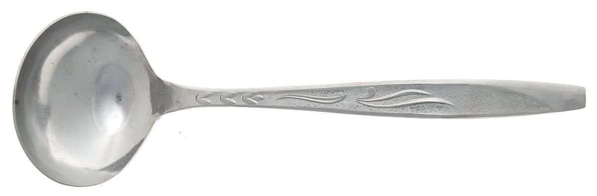 Mary Jane (Stainless) Solid Gravy Ladle by Ekco Silver-1