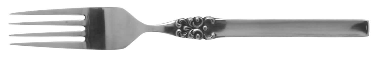 Masquerade (Stainless) Fork by Ekco Silver-1