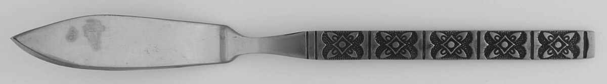 Montalo (Stainless) Flat Handle Master Butter Knife by Ekco Silver-1