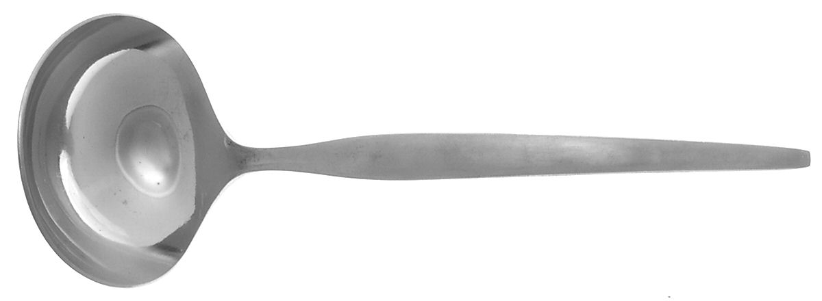 Prince (Stainless) Solid Gravy Ladle by Ekco Silver-1