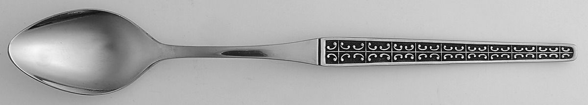 Xanadu (Stainless) Iced Tea Spoon by Ekco Silver-1
