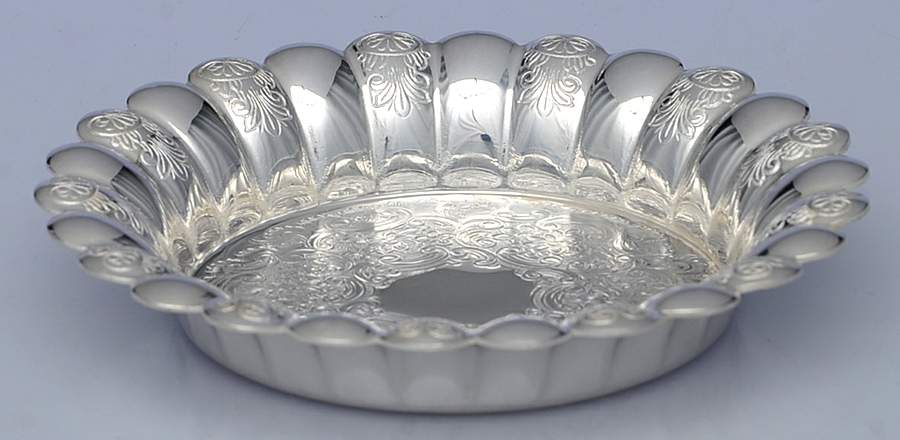 Silverplate Hollowware Coaster by Ellis-Barker-1