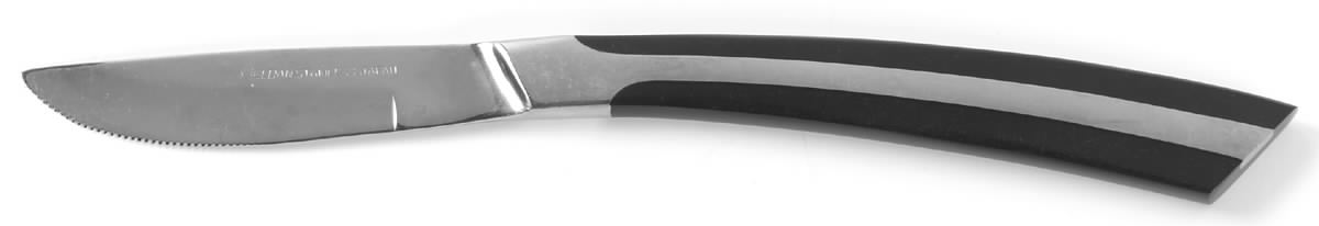 ELD2-BLACK (STAINLESS) Individual Steak Knife Hollow Handle by Eldan-1
