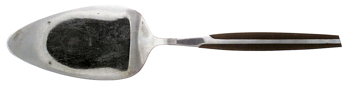 ELD2-BLACK (STAINLESS) All Stainless Pie Server by Eldan-1