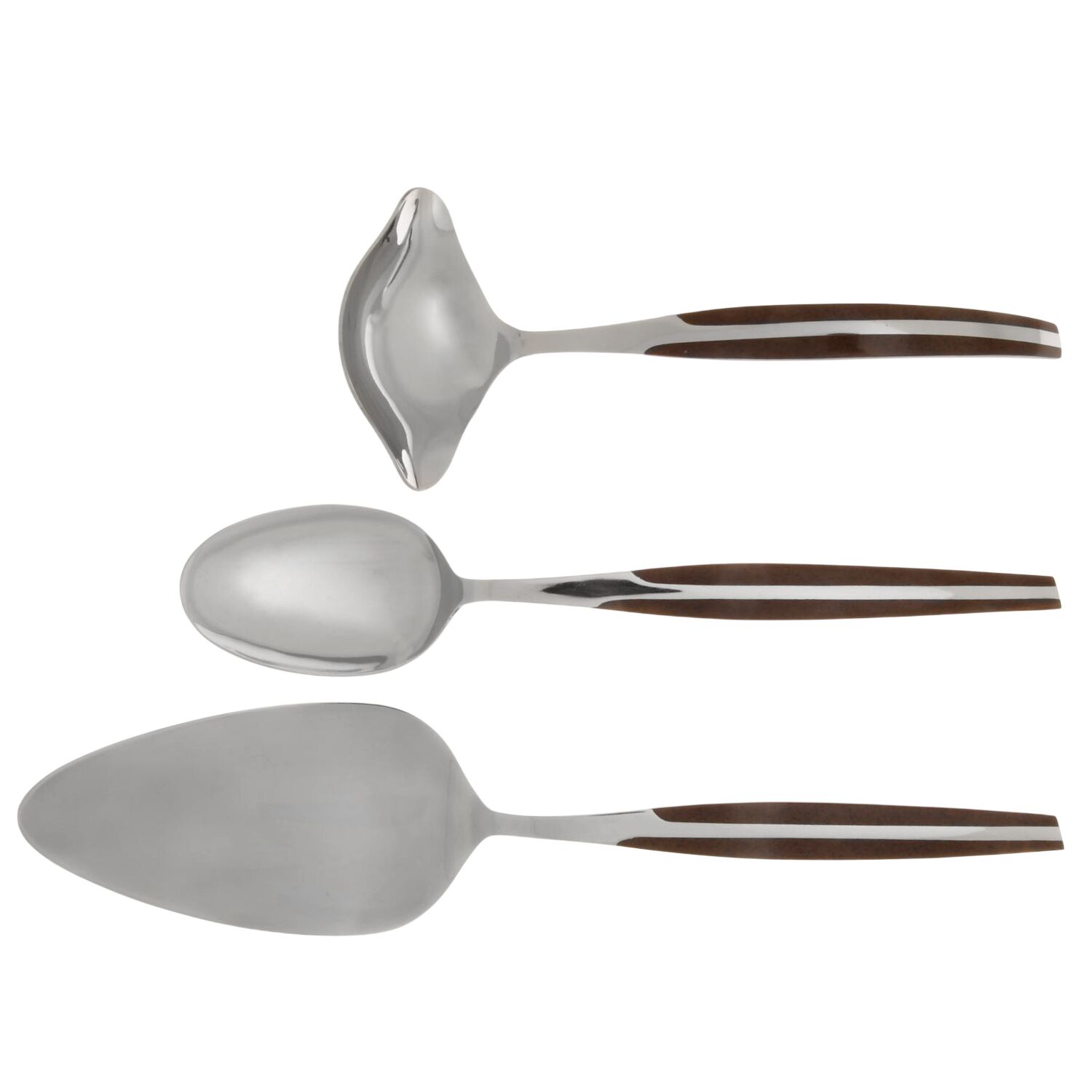 ELD2-BROWN (STAINLESS) 3 Piece Completer Set by Eldan-1